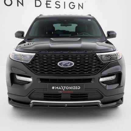 Maxton Design - Front Splitter Ford Explorer XLT Mk6