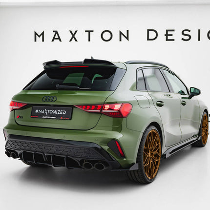 Maxton Design - Rear Side Flaps Audi S3 Sportback 8Y Facelift