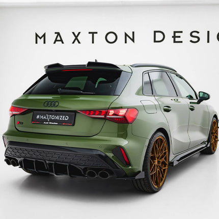 Maxton Design - Street PRO Rear Diffuser Audi S3 Sportback 8Y Facelift