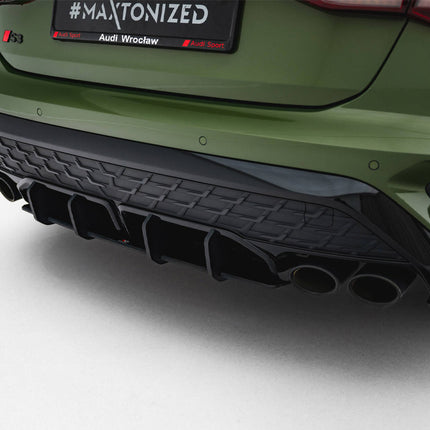 Maxton Design - Street PRO Rear Diffuser Audi S3 Sportback 8Y Facelift