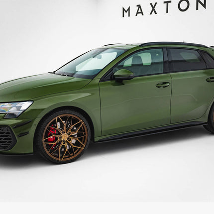 Maxton Design - Street PRO Side Skirts Diffusers Audi S3 Sportback / A3 S-Line Sportback 8Y Facelift