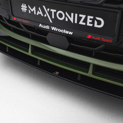 Maxton Design - Street PRO Front Splitter Audi S3 Sportback / A3 S-Line Sportback 8Y Facelift