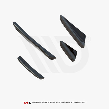 Maxton Design - Front Bumper Wings (Canards) Audi S3 Sportback / A3 S-Line Sportback 8Y Facelift