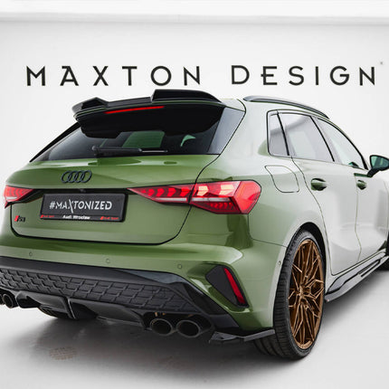 Maxton Design - Rear Side Splitters V.1 Audi S3 Sportback Facelift