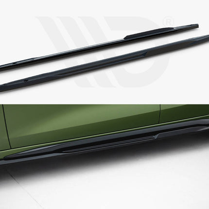 Maxton Design - Side Skirts Diffusers V.2 Audi S3 Sportback / A3 S-Line Sportback 8Y Facelift