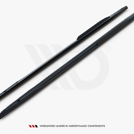 Maxton Design - Side Skirts Diffusers V.2 Audi S3 Sportback / A3 S-Line Sportback 8Y Facelift