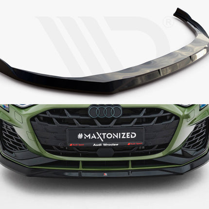 Maxton Design -  Front Splitter V.3 Audi S3 Sportback / A3 S-Line Sportback 8Y Facelift