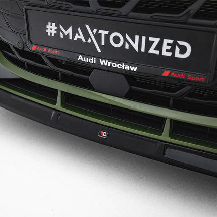 Maxton Design -  Front Splitter V.3 Audi S3 Sportback / A3 S-Line Sportback 8Y Facelift