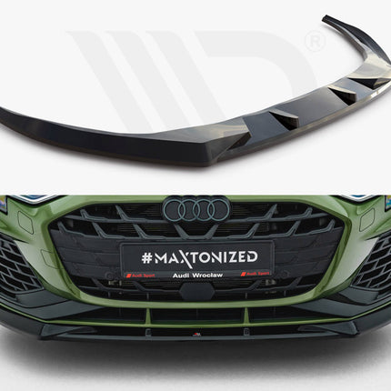 Maxton Design -   Front Splitter V.1 Audi S3 Sportback / A3 S-Line Sportback 8Y Facelift