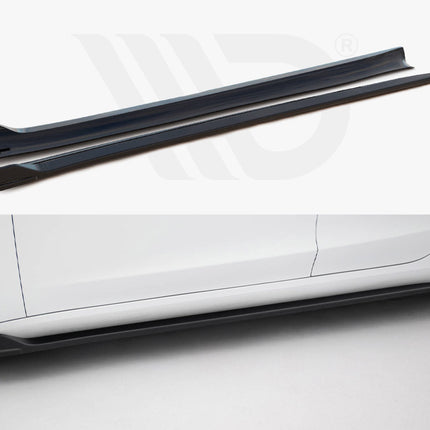 Maxton Design - Side Skirts Diffusers V.3 Tesla Model 3 Performance Mk1 Facelift