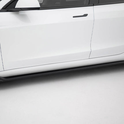 Maxton Design - Side Skirts Diffusers V.3 Tesla Model 3 Performance Mk1 Facelift