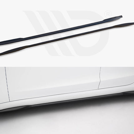 Maxton Design - Side Skirts Diffusers V.2 Tesla Model 3 Performance Mk1 Facelift