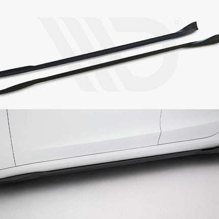 Maxton Design - Side Skirts Diffusers V.1 Tesla Model 3 Performance Mk1 Facelift