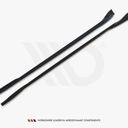 Maxton Design - Side Skirts Diffusers V.1 Tesla Model 3 Performance Mk1 Facelift