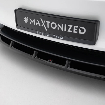 Maxton Design - Front Splitter V.2 Tesla Model 3 Performance Mk1 Facelift