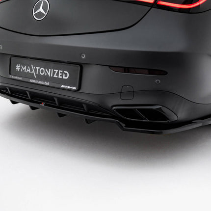 Maxton Design - Rear Splitter (Vertical Bars) Mercedes-Benz CLE AMG-Line C236