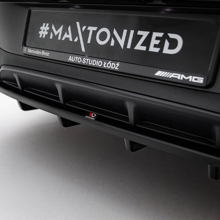 Maxton Design - Rear Splitter (Vertical Bars) Mercedes-Benz CLE AMG-Line C236