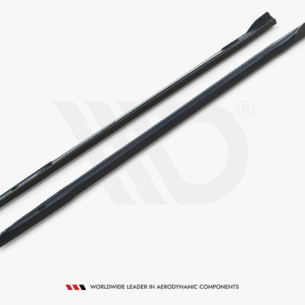 Maxton Design - Side Skirts Diffusers V.3 Audi A3 S-Line Sedan / S3 Sedan 8Y Facelift