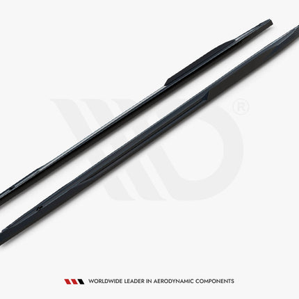 Maxton Design - Side Skirts Diffusers V.2 Audi A3 S-Line Sedan / S3 Sedan 8Y Facelift