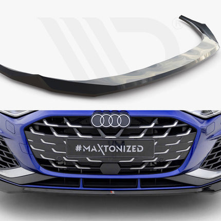 Maxton Design - Front Splitter V.2 Audi A3 S-Line Sedan / S3 Sedan 8Y Facelift