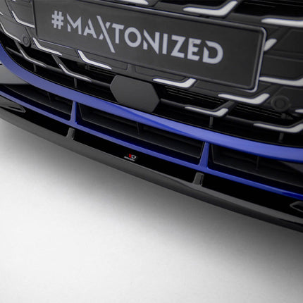 Maxton Design -  Front Splitter V.1 Audi A3 S-Line Sedan / S3 Sedan 8Y Facelift