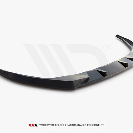 Maxton Design -  Front Splitter V.1 Audi A3 S-Line Sedan / S3 Sedan 8Y Facelift