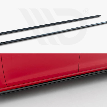 Maxton Design - Side Skirts Diffusers V.2 Volkswagen Golf R / R-Line Mk7 Facelift