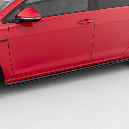 Maxton Design - Side Skirts Diffusers V.2 Volkswagen Golf R / R-Line Mk7 Facelift