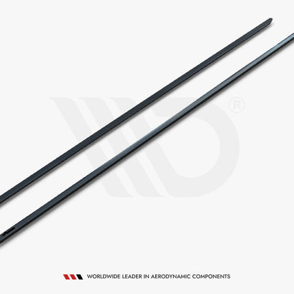 Maxton Design - Side Skirts Diffusers V.2 Volkswagen Golf R / R-Line Mk7 Facelift