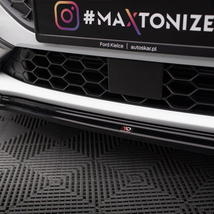 Maxton Design - Front Splitter V.4 Ford Focus ST / ST-Line Mk4 Facelift