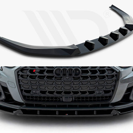 Maxton Design - Front Splitter V.2 Audi S8 / A8 S-Line D5 Facelift