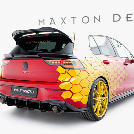 Maxton Design - Street PRO Rear Side Splitters Volkswagen Golf GTI Clubsport Mk8 Facelift