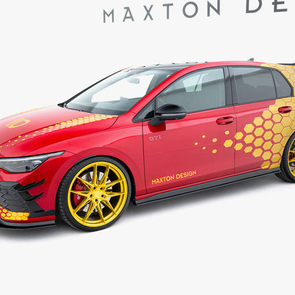 Maxton Design - Street Pro Side Skirts Diffusers Volkswagen Golf GTI Clubsport Mk8 Facelift