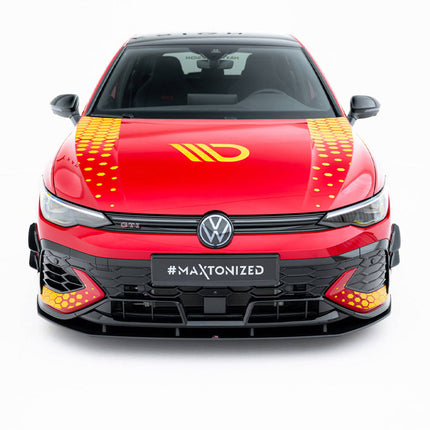 Maxton Design - Street PRO Front Splitter Volkswagen Golf GTI Clubsport Mk8 Facelift