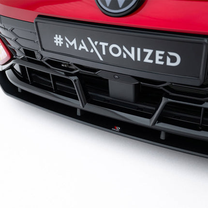 Maxton Design - Street PRO Front Splitter Volkswagen Golf GTI Clubsport Mk8 Facelift