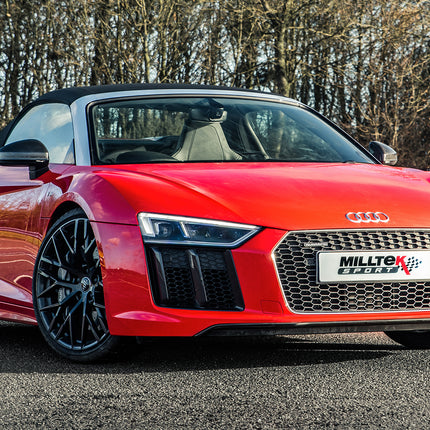 Milltek Sport - Cat Back Exhaust - Audi R8 V10 Couple & Spyder MK2 - Car Enhancements UK