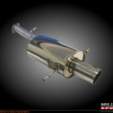 Milltek Sport - Subaru Impreza 2.0 Turbo WRX and STi 01-05 - Cat-back Exhaust