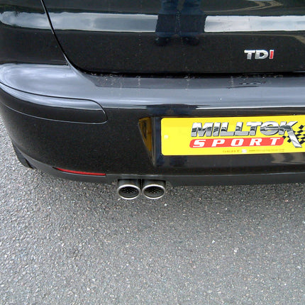 Milltek Sport - Seat Ibiza MK3 (6L) 1.9 TDi Cat Back Exhaust (Multiple Options)