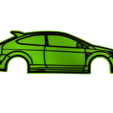 Willows World Car Wall Art- MK2 Focus RS - Car Enhancements UK