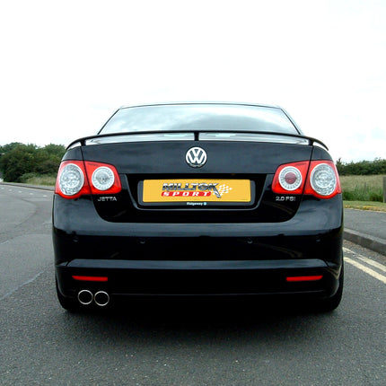 Milltek Sport - Volkswagen Jetta Mk5 GLI 2.0T FSI Cat Back Exhaust (Multiple Options)