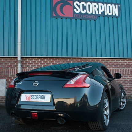 Scorpion Exhausts - Nissan 370Z  Non GPF Model Only Half system (Y-piece back) Multiple Options) - Car Enhancements UK