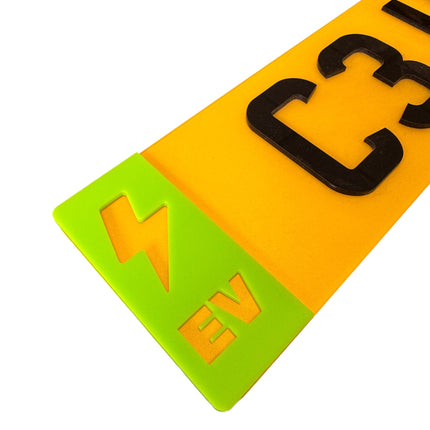 Number Plate Tags - Electric Vehicles (EV)