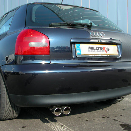 MILLTEK SPORT - AUDI A3 8L (1.9TDI) CAT BACK EXHAUST (MULTIPLE OPTIONS) - Car Enhancements UK