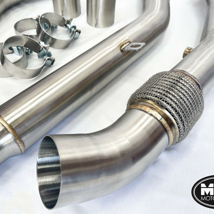 MTC Motorsport - Audi Decat Downpipes and Mid Pipes - Audi C7 (RS6 / RS7 / S6 / S7 / S8)