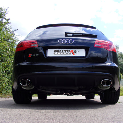 Milltek Sport - Cat Back Exhaust (Multiple Options) Audi RS6 C6 5.0 V10 - Car Enhancements UK