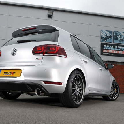 Milltek Sport - Cat Back Exhaust (Multiple Options) - VW Golf MK6 GTi - Car Enhancements UK