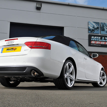 Milltek Sport - Cat Back Exhaust (Multiple Options) Audi A5 B8 (8T) Cabriolet & Coupe - Car Enhancements UK