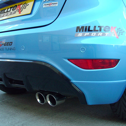 Milltek Sport - Cat Back Exhaust - MK7 Fiesta 1.6 Ti-VCT & Zetec S - Car Enhancements UK