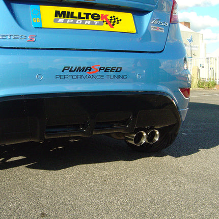 Milltek Sport - Cat Back Exhaust - MK7 Fiesta 1.6 Ti-VCT & Zetec S - Car Enhancements UK