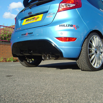 Milltek Sport - Cat Back Exhaust - MK7 Fiesta 1.6 Ti-VCT & Zetec S - Car Enhancements UK